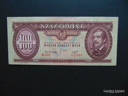 100 forint 1949 B 294 Rákosi címer ! Szép ropogós bankjegy