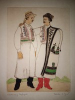 Kohári k. Jenő: lads from Kalotaszeg