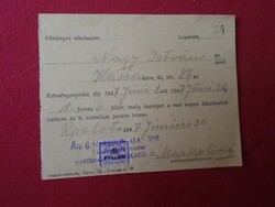 Del013.14 Chimney sweeping award - 1947 Budapest