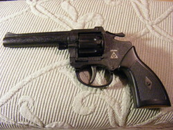 Retro wicke jerry revolver toy gun 8-shot cartridge colt