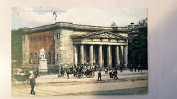 Berlin, unter den linden, neue wache, 1913, old postcard, portrait, carriages