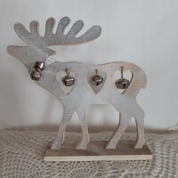 Christmas reindeer with bells