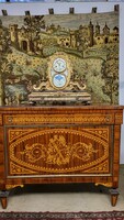Classic inlaid chest of drawers