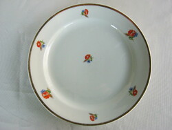 Zsolnay porcelán pipacsos tányér