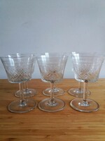 6 pcs of glass, stemmed crystal wine glass, wine glass