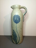 Floral Ceramic Pitcher