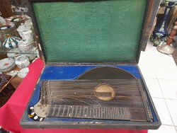 Antik Anton Kiendl 1816-1871 Citera,Mandolin Hangszer.