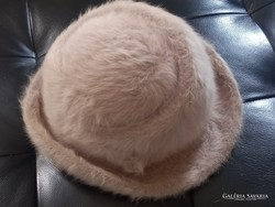 Midcentury high quality new women's rabbit fur hat, angora hat
