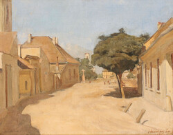 Lipót Herman: Verőfényes utca, 1904