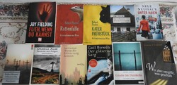 German language novels at individual prices - German crime and thriller novels