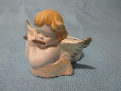 Ceramic angel candlestick for Christmas