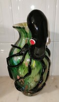 A special Murano vase with an octopus