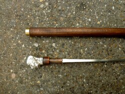 Ferenc Joseph's dagger stick and walking stick can be pulled apart