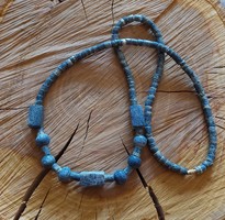 Special blue coral necklaces