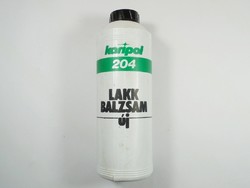 Retro lacquer balm caripol car care plastic bottle - GDR NDK East German - from the 1980s