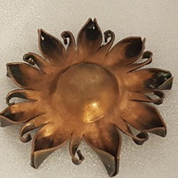 Iparművész bronz  bross 4 cm-es