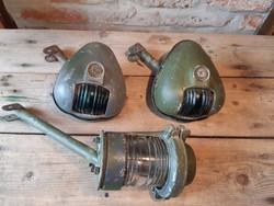 Folyami aknaszedő naszád poziciófényei CCCP x