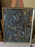 F. Conrad - modern festmény