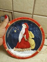 Porcelain scenic wall plate, wall decoration for sale! Christmas ornament