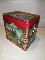 "Nürnberg" zenélö lemez doboz, díszdoboz, tároló, dekoráció.
