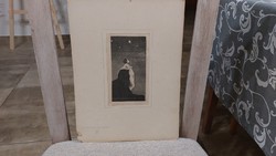 (K) Rare Sascha Schneider Woodcut Print by J. J. Weber