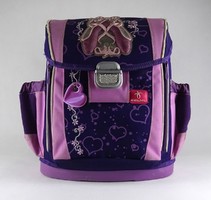 1L540 used hard-walled inner school bag with shoes
