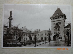 Régi képeslap: Kőszeg, Hősök kapuja, 1936