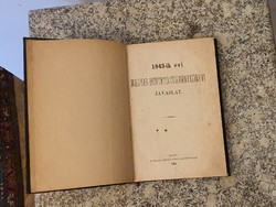 1843 Criminal Code Proposal (antique law book)
