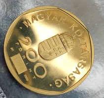 200 Forint 1999 A Gondolkodó PP