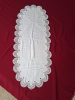 Beautiful table runner tablecloth tablecloth nostalgia collector's item village tablecloth