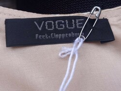Hernyóselyem pöttyös női top, női blúz, Vogue prémium minőségű selyem top (42-es méret)