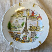 Francia, porcelán fali tányér