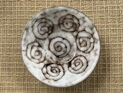 Small ceramic bowl from Hódmezővásárhely, hmv