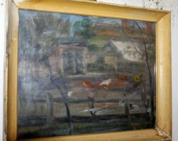Piroska Molnár's original gallery painting 195