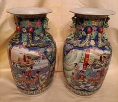 Only for Valeria! Pair of 38 cm high Chinese vases