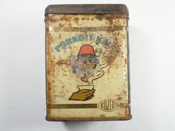Retro old healthy coffee coffee stew coffee metal box tin box - food packaging from the 1970s