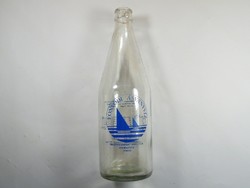 Retro Régi Fonyódi ásványvíz üveg palack - Nagykanizsai sörgyár kirendeltsége Fonyód - 0,5 liter