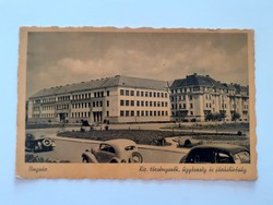Régi képeslap 1944 Ungvár Kir. törvényszék ügyészség járásbíróság
