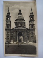 Old postcard postcard of St. Stephen's Basilica in Budapest