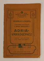 Adria singer sewing machine instructions from the 1910s