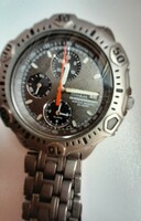 Seiko titanium chronograph