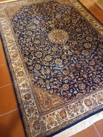 260 x 170 cm kézi csomózású indo Tabriz szőnyeg eladó