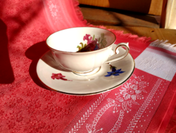 Wonderful porcelain coffee cup with saucer