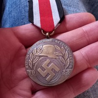 Német náci ss birodalmi jelvény kitüntetés
