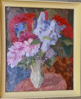 Fk/339 - Brigitta Vidéky (né Iván szilad) – flowers