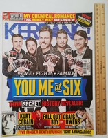 Kerrang magazin #1510 2014 You Me Six Architects Mikey Way Chiodos Death Punch Deaf Havana Used 5SOS
