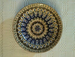 Marokkói kerámia falitányér, tányér