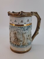 Royal dux Bohemian porcelain decorative jug