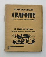 Crapotte. 23 Bois originalaux de achille ouvré - antique French, with woodcuts