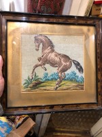Needle Tapestry, Beautiful Frame, 18 x 21 cm, Framed.7926